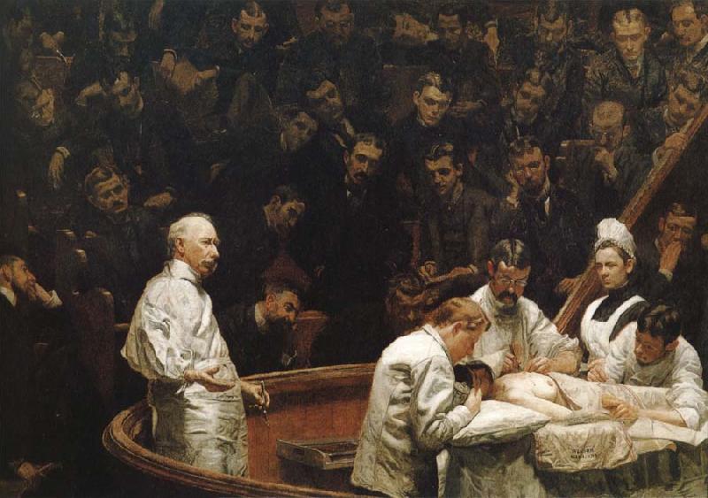 Thomas Eakins Hayes Agnew Operation Clinical Sweden oil painting art